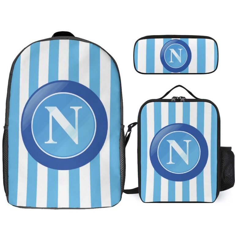 SSC Neapel Student Schulranzen Lunchbag Stifttasche Kombination