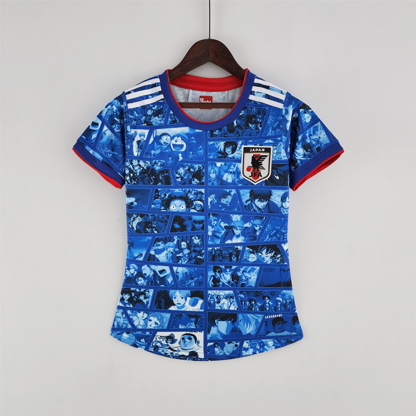 Frauen Japan Home Trikot WM 2022 - Cartoon Version Frauen Japan Home Trikot WM 2022 - Cartoon Version