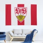 VfB Stuttgart Fahne Flagge - Garten Flagge