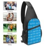 Olympique De Marseille Crossbody Backpack Leichte Umhängetaschen Sling-Rucksack