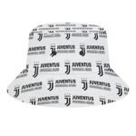 Juventus FC Karomuster Sommer Sonnenhut Reversible Bucket Hat
