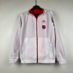FC Bayern München Beidseitig Verwendbar Anthem Jacke 2023-2024 - Rot Weiß