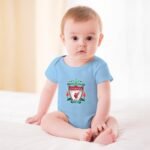 FC Liverpool Baby Bodysuit Strampler Schlafanzug Mit Kurzen Ärmeln