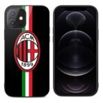 AC Mailand Stoßfest Glaskasten Handyhüllen & Cover Für IPhone 12