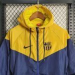 FC Barcelona Winterjacke 2023-2024 - Gelb Blau