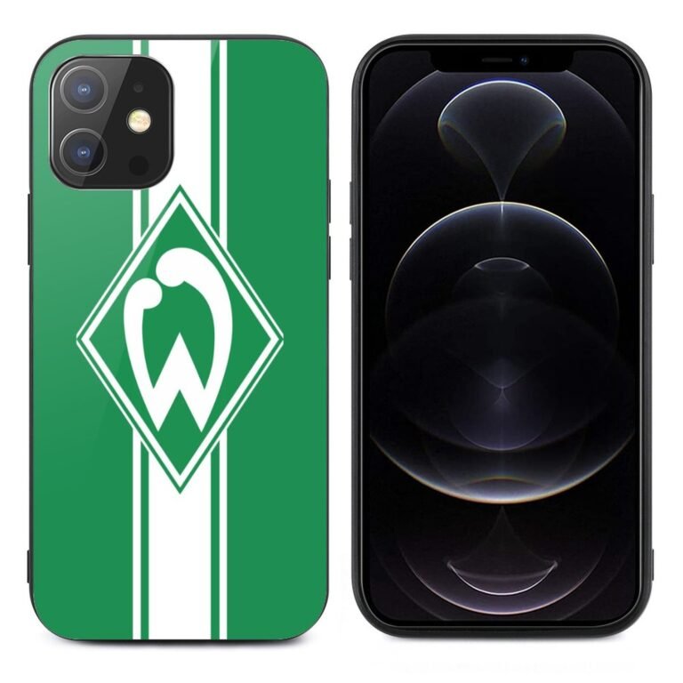 Werder Bremen Stoßfest Glaskasten Handyhüllen & Cover Für IPhone 12