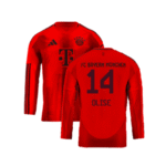 FC Bayern München Michael Olise 14 Langarm Home Trikot 2024-2025
