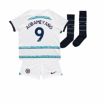 Chelsea Pierre-Emerick Aubameyang 9 Auswärtstrikot Kinder Minikit 2022-2023