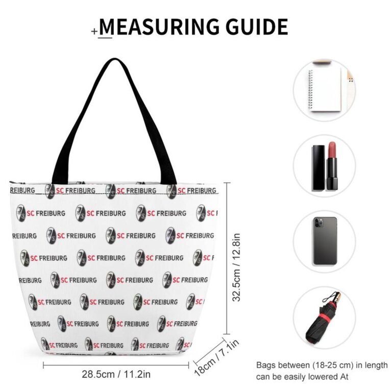SC Freiburg Frauen Tragetasche Oxford-Stoff Einkaufsbeutel Tote Bag