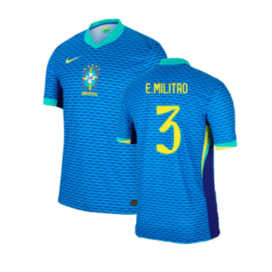 Brasilien Éder Militão 3 Away Trikot 2024-2025