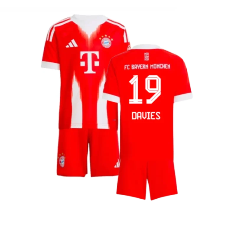 Bayern München Alphonso Davies 19 Heimtrikot Kinder 2025-2026