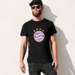 Bayern München Core Stretch Slim Cneck Gildan Tee T-Shirt Herren