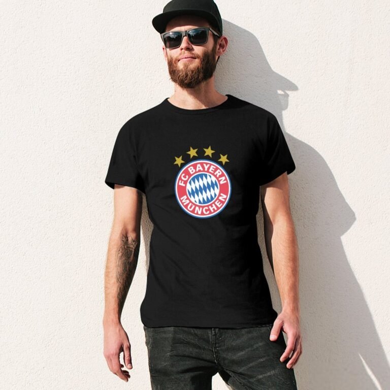 Bayern München Core Stretch Slim Cneck Gildan Tee T-Shirt Herren