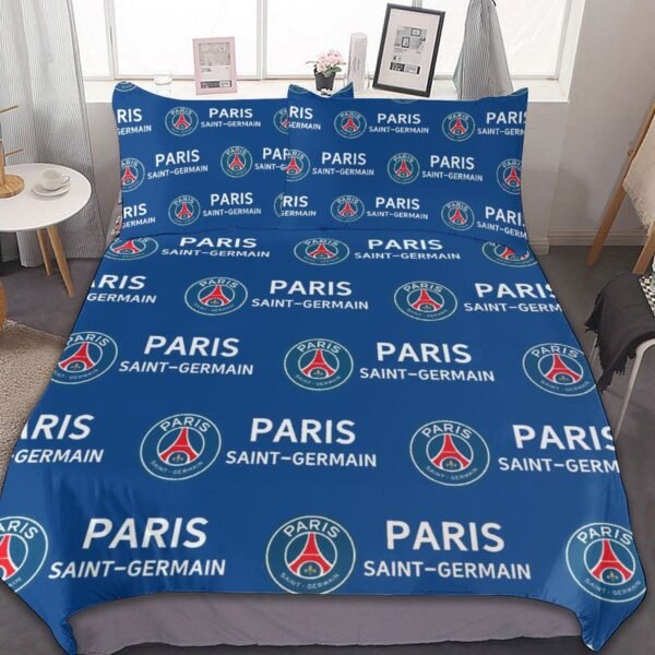 Paris Saint-Germain Bettwäscheset 3 Stück Kinder Erwachsene Steppdeckenbezug Steppdeckenbezug Multi Size Laken Set
