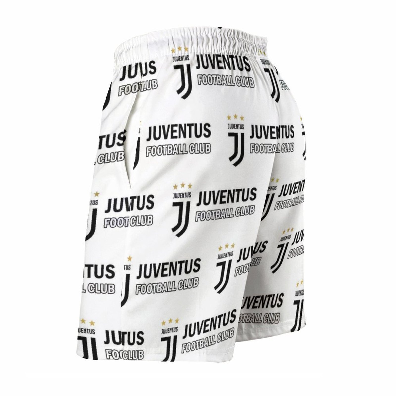 Juventus FC Herren Badehose Schnelltrocknende Strandshorts Mit Tasche Kordelzug Shorts Juventus FC Herren Badehose Schnelltrocknende Strandshorts Mit Tasche Kordelzug Shorts