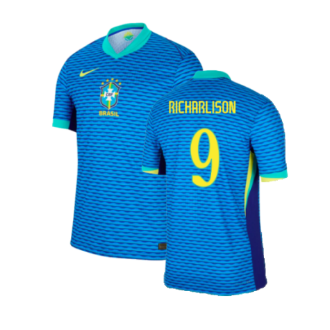 Brasilien Richarlison 9 Away Trikot 2024-2025