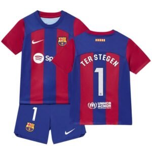 FC Barcelona Marc-André ter Stegen 1 Heimtrikot Kinder Mini Kit 2023-2024