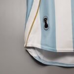 Argentinien Lionel Messi 19 Home Retro Trikot WM 2006
