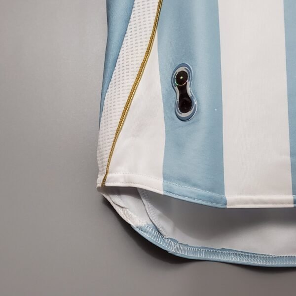 Argentinien Lionel Messi 19 Home Retro Trikot WM 2006