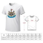 Newcastle United Core Stretch Slim Cneck Gildan Tee T-Shirt Herren