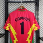 Mexiko Jorge Campos Klassisch und Retro Torwart Trikot - Rot