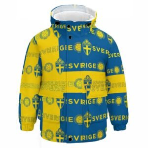 Schweden Kinder Winddicht Outdoorjacke Mit Kapuze Sweatjacke Windbreaker