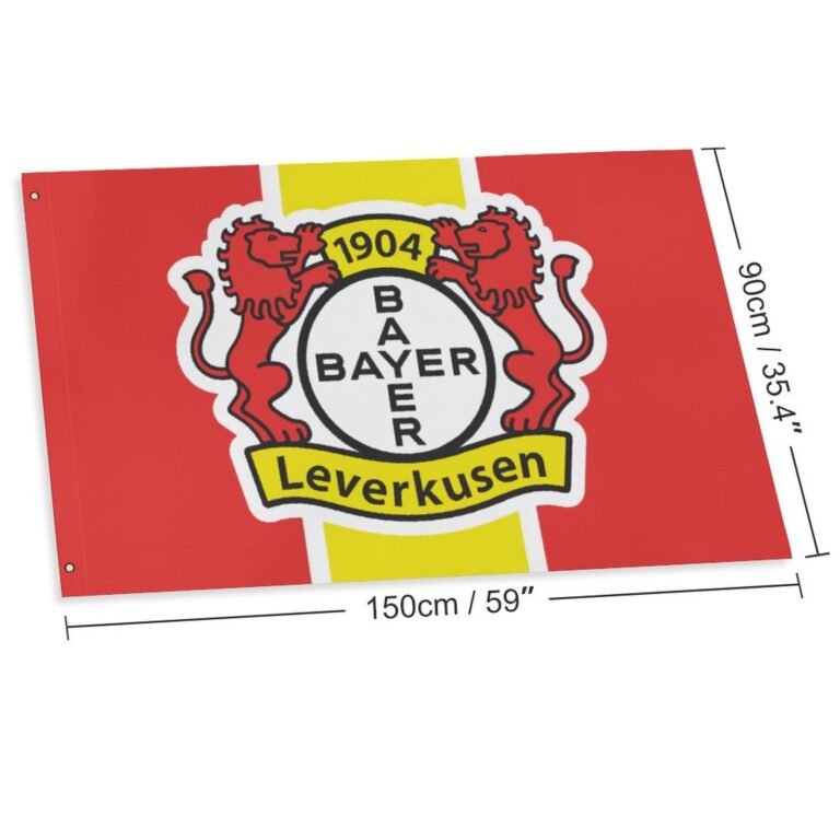 Bayer Leverkusen Fahne Flagge - Garten Flagge