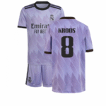 Real Madrid Toni Kroos 8 Auswärtstrikot Kinder Mini Kit 2022-2023