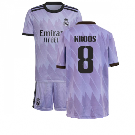 Real Madrid Toni Kroos 8 Auswärtstrikot Kinder Mini Kit 2022-2023 Real Madrid Toni Kroos 8 Auswärtstrikot Kinder Mini Kit 2022-2023