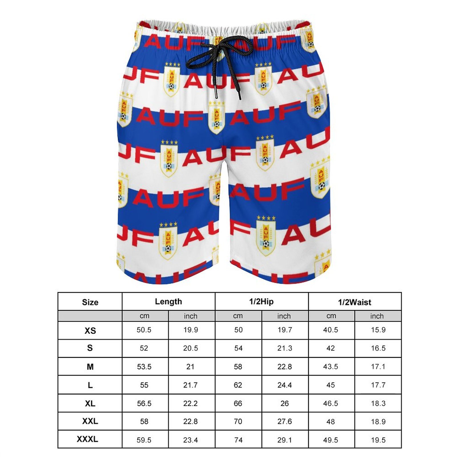 Uruguay Herren Badehose Schnelltrocknende Strandshorts Mit Tasche Kordelzug Shorts Uruguay Herren Badehose Schnelltrocknende Strandshorts Mit Tasche Kordelzug Shorts
