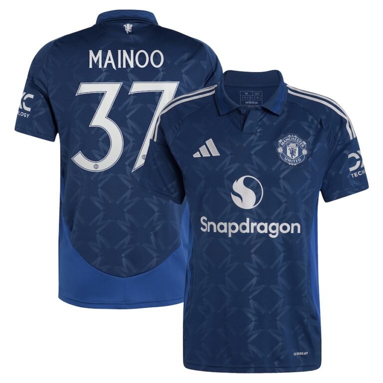 Manchester United Kobbie Mainoo 37 Away Trikot 2024-2025