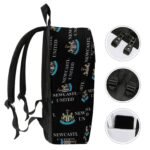 Newcastle United Unisex Backpack Rucksack Outdoor Wanderrucksack