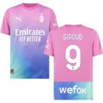AC Mailand Olivier Giroud 9 Third Trikot 2023-2024