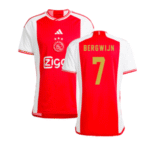 Ajax Steven Berghuis 7 Home Trikot 2023-2024