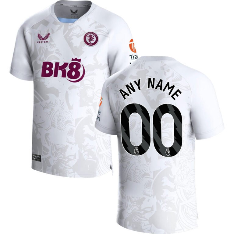 Aston Villa Away Trikot 2023-2024 ( Aufdruck Dein Name )