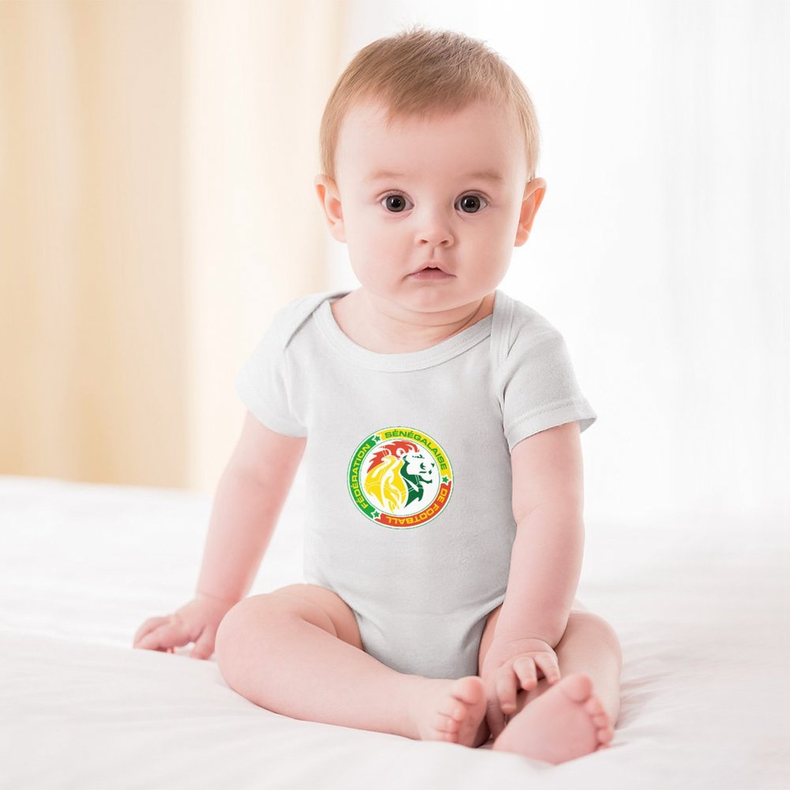 Senegal Baby Bodysuit Strampler Schlafanzug Mit Kurzen Ärmeln Senegal Baby Bodysuit Strampler Schlafanzug Mit Kurzen Ärmeln