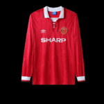 Manchester United Retro Langarm Home Trikot 1992-1994