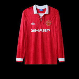 Manchester United Retro Langarm Home Trikot 1992-1994