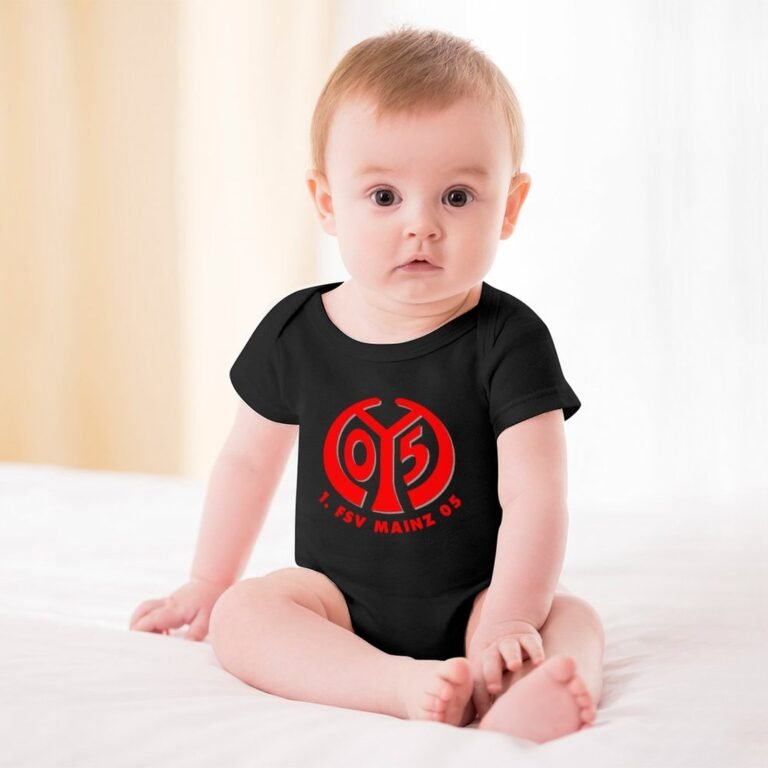 Mainz 05 Baby Bodysuit Strampler Schlafanzug Mit Kurzen Ärmeln