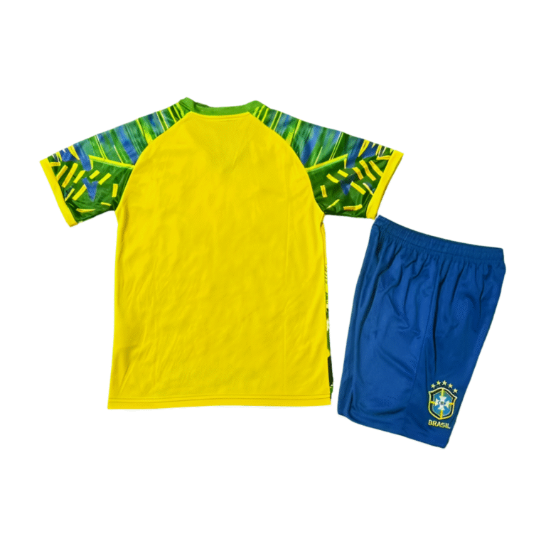 Brasilien Jesus Christus Sondertrikot Kinder Minikit 2025-2026 - Gelb