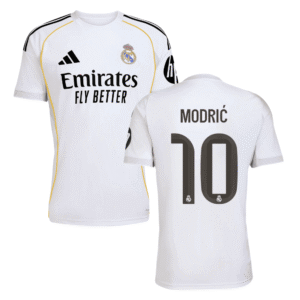 Real Madrid Luka Modrić 10 Home Trikot 2025-2026