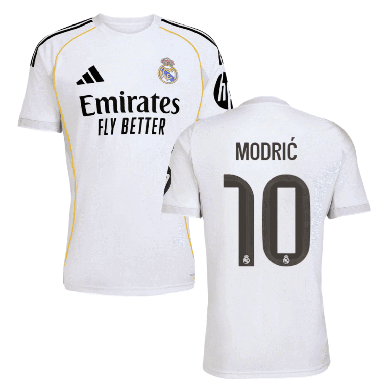 Real Madrid Luka Modrić 10 Home Trikot 2025-2026