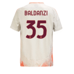 AS Rom Tommaso Baldanzi 35 Away Trikot 2024-2025