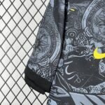 Brasilien X Stussy Jesus Christus Sondertrikot 2025-2026 - Schwarz