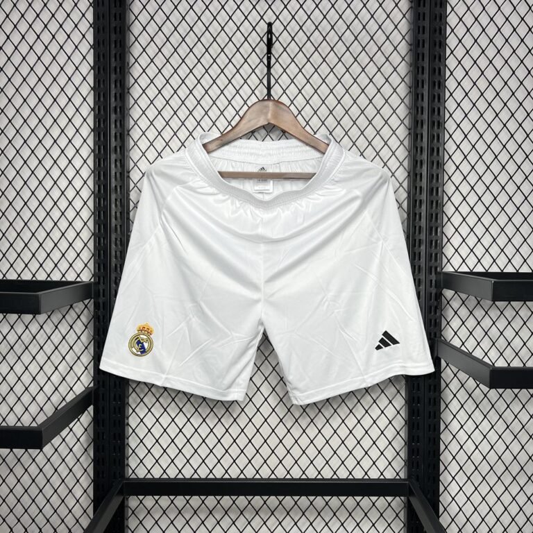 Real Madrid Home Short 2024-2025 - Weiß