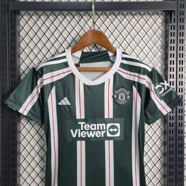 Manchester United Auswärtstrikot Kinder Mini Kit 2023-2024