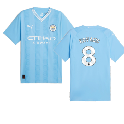 Man City Mateo Kovačić 8 Home Trikot 2023-2024