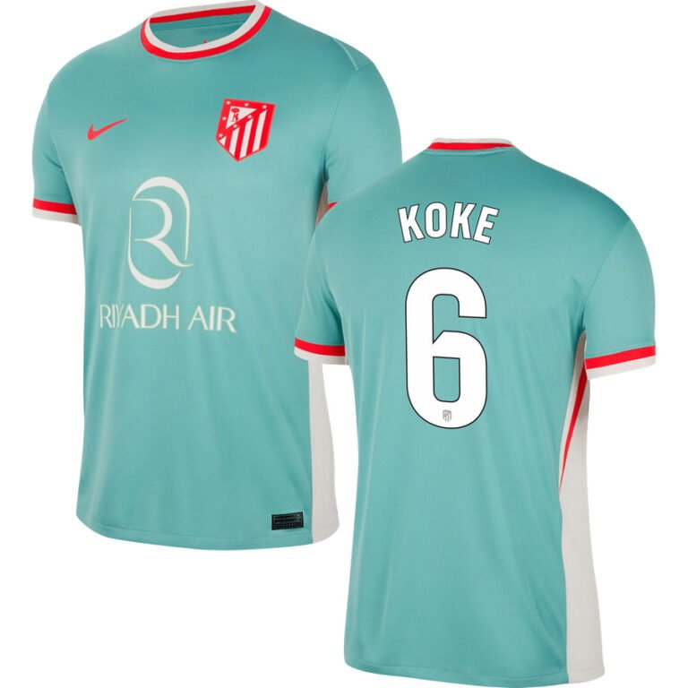 Atletico Madrid Koke 6 Away Trikot 2024-2025