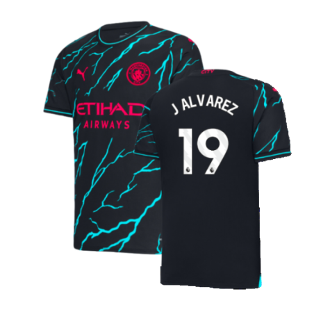 Man City Julián Álvarez 19 Third Trikot 2023-2024