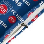 FC Heidenheim Bettwäscheset 3 Stück Kinder Erwachsene Steppdeckenbezug Steppdeckenbezug Multi Size Laken Set